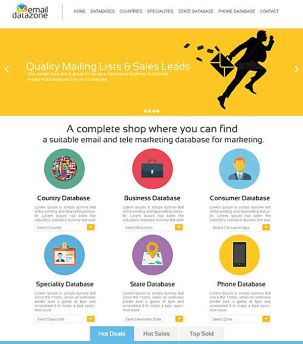 template-emaildatazone